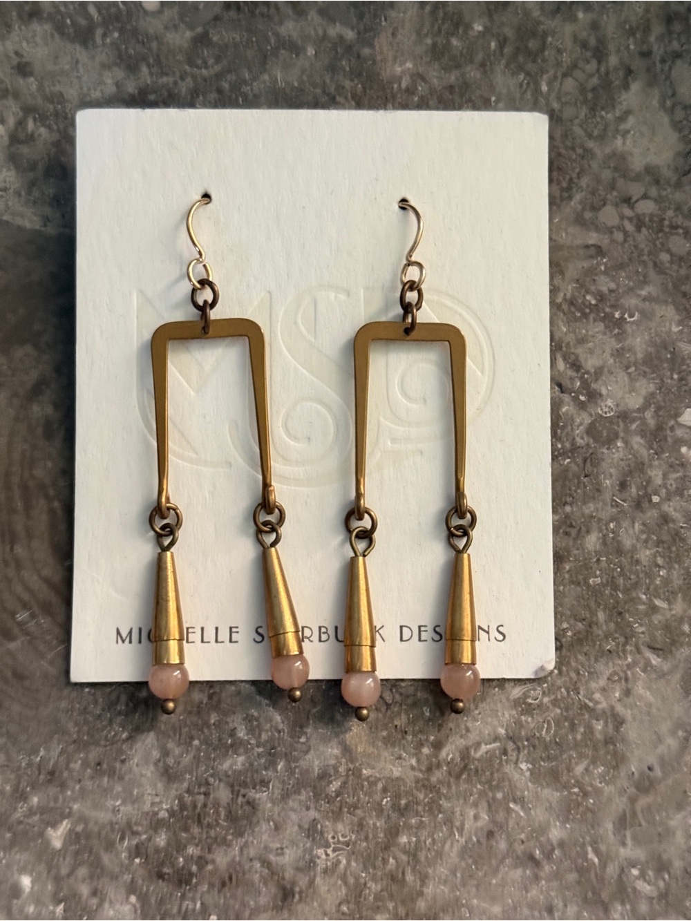 Michelle Starbuck Designs - Teardrop Chandelier Earrings